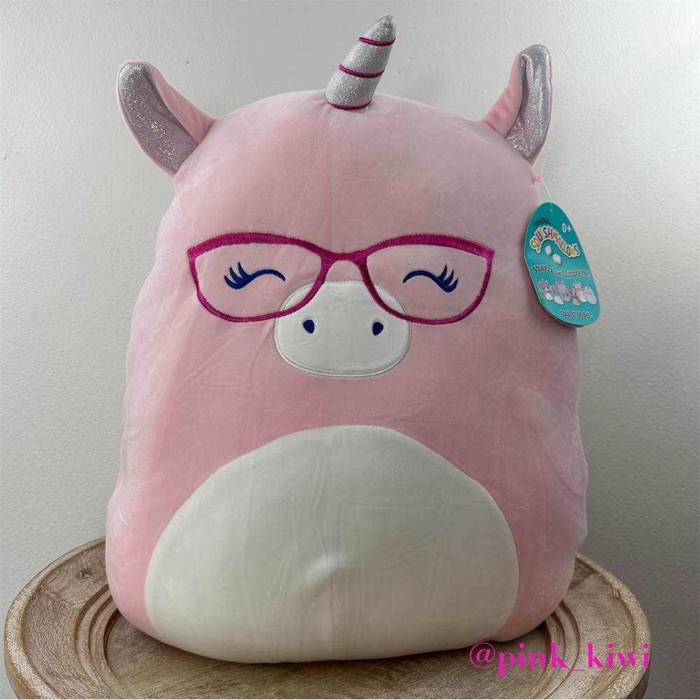 Squishmallows 16” Dion the Light Pink Mystical Unicorn